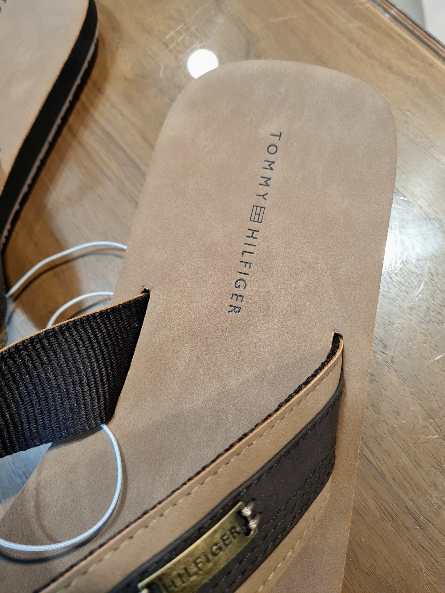 Tommy Hilfiger Leather Slippers