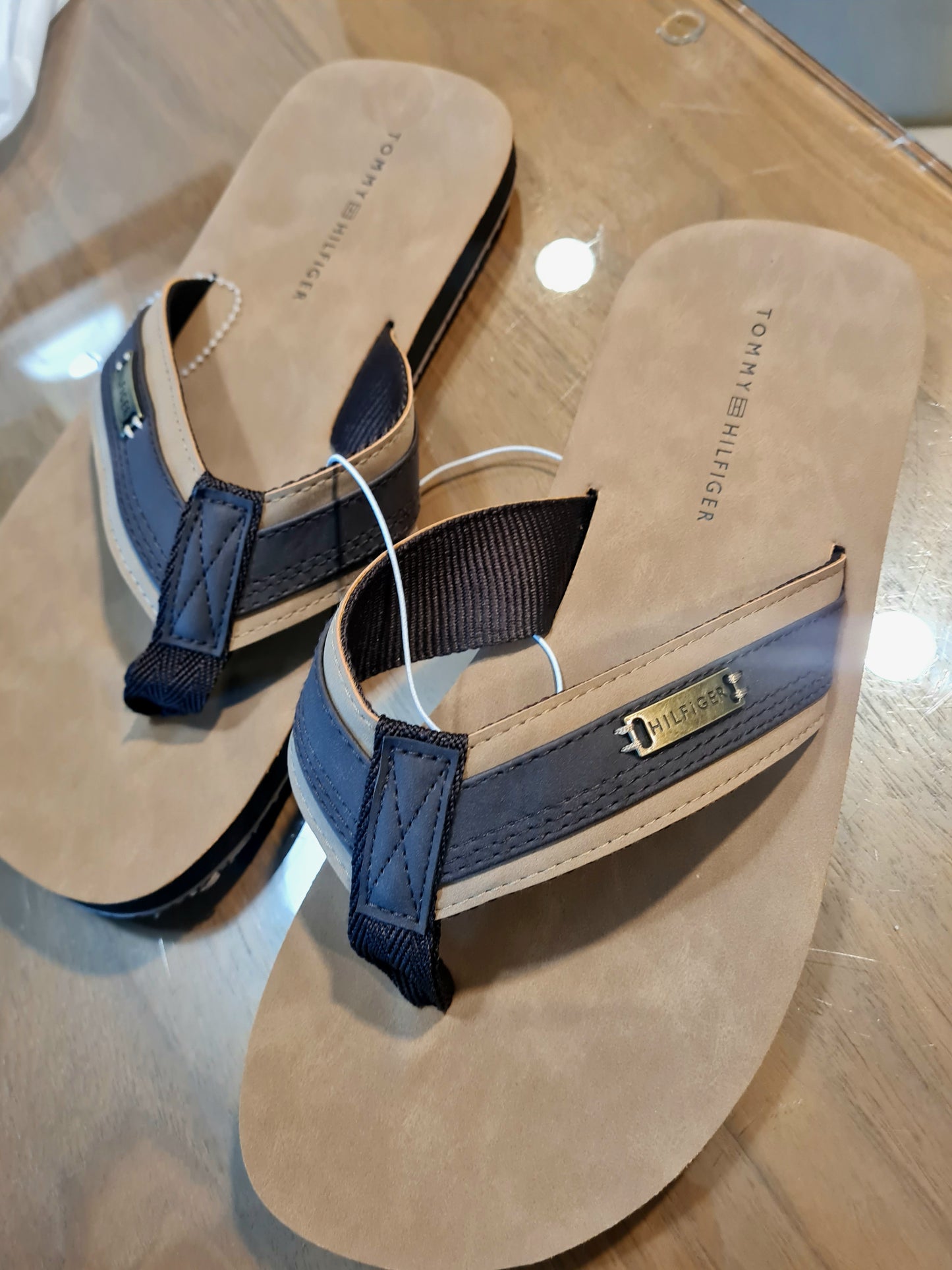 Tommy Hilfiger Leather Slippers