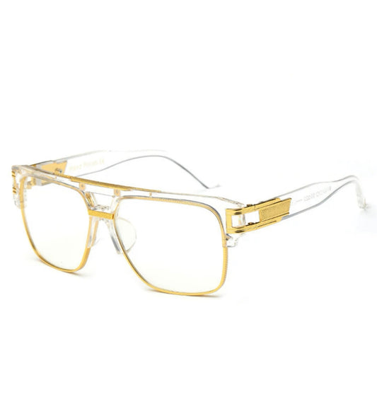 Clear Top Bar Fashion Glasses