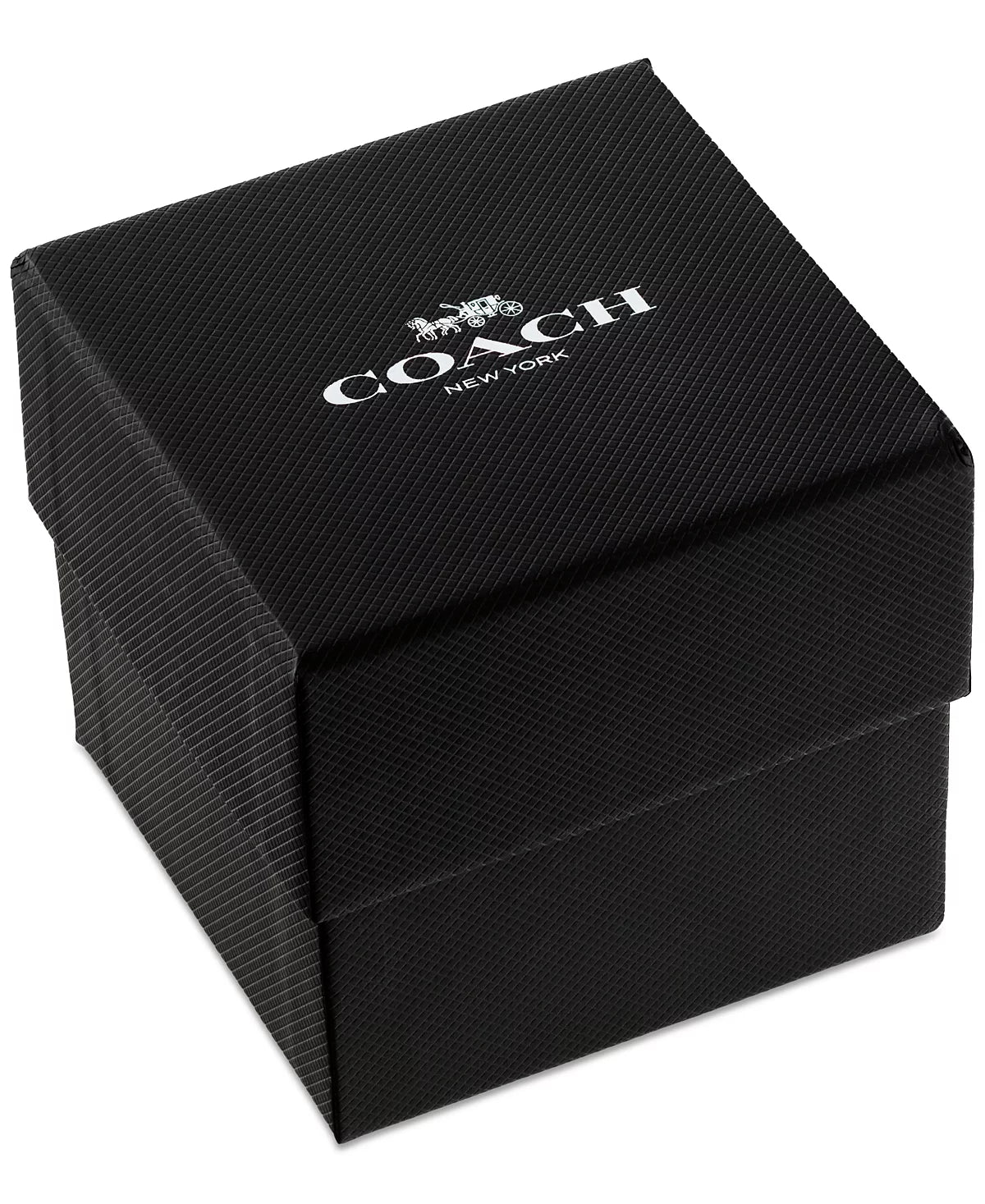Coach Stainless Steel Black Dial Men's Watch