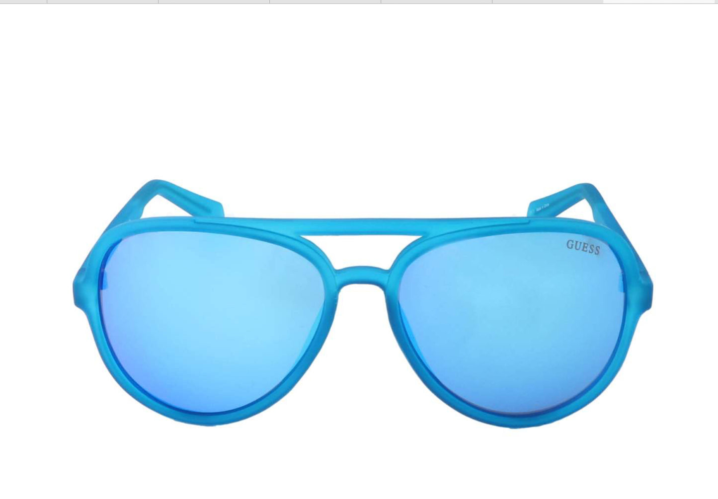 Guess Blue Aviator Sunglasses