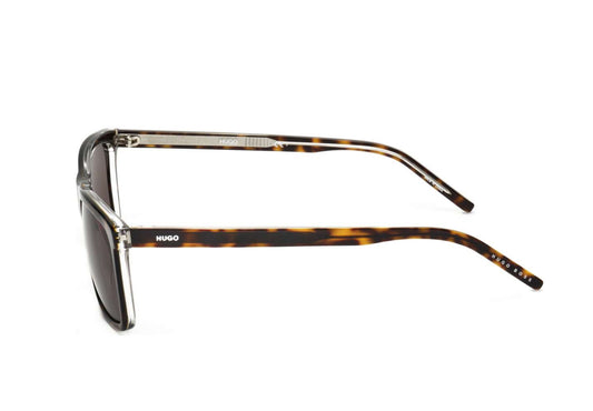 Hugo Boss Brown Rectangular Sunglasses