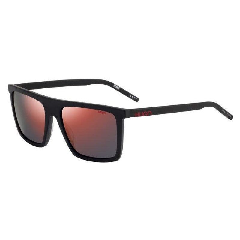 Hugo Boss Men's Black Rectangular Sunglasses