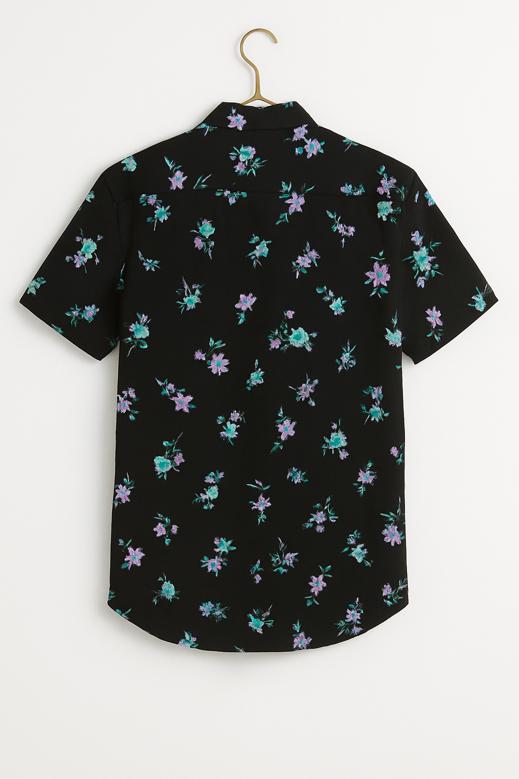 Floral Print Skinny Shirt