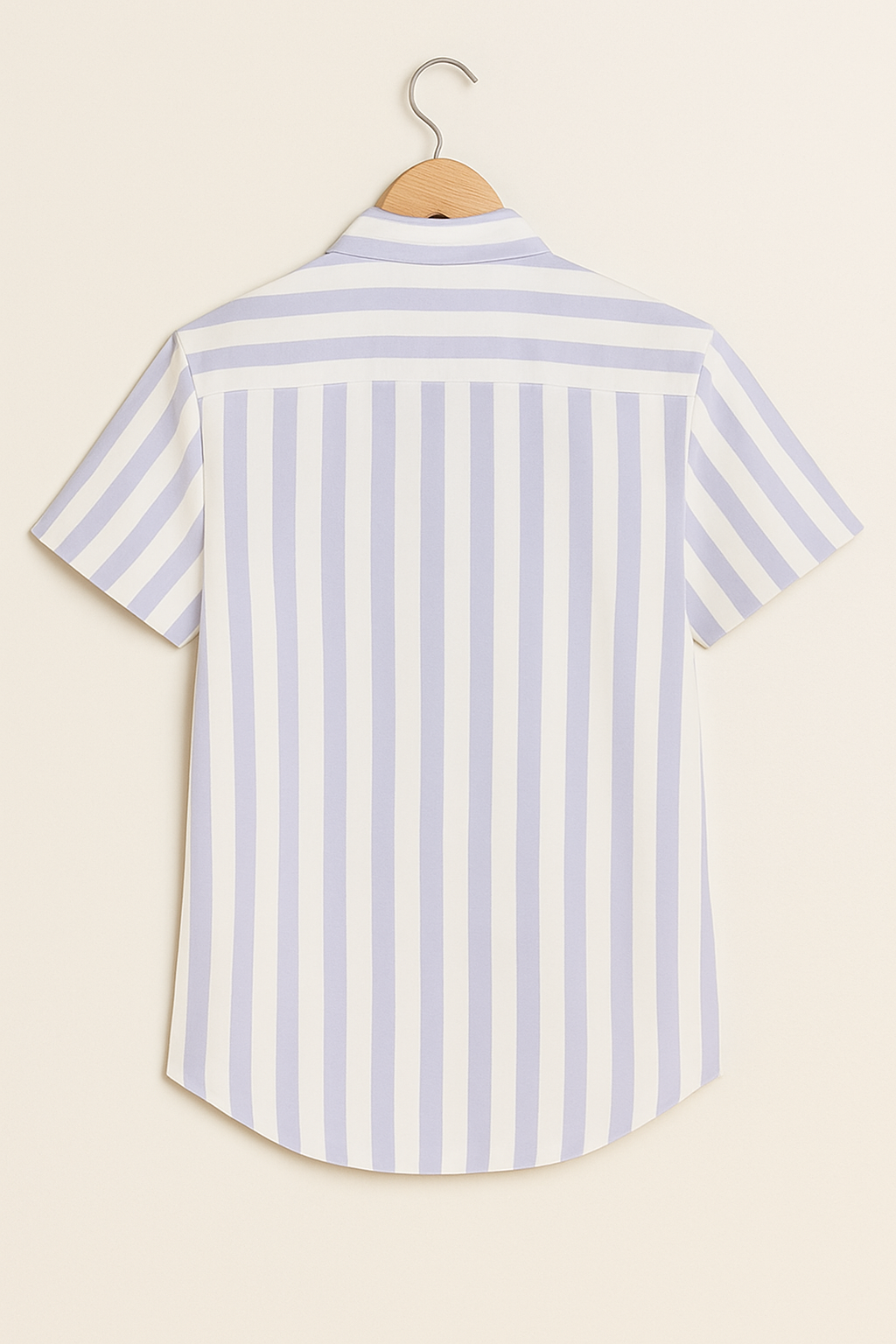 Lilac Skinny Oxford Stripe Shirt