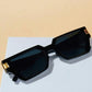 Black Geometric Frame Fashion Sunglasses