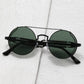 Green Round frame Sunglasses