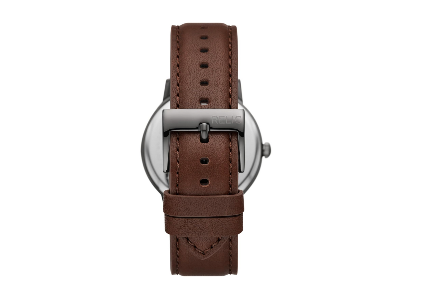 Relic by Fossil Gunmetal/Brown Watch