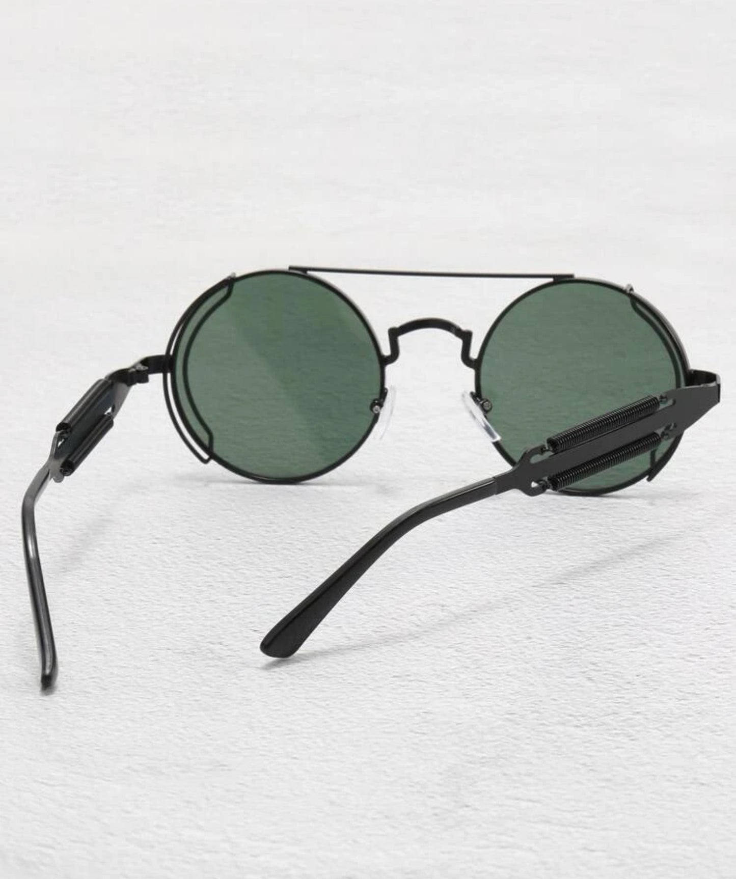 Green Round frame Sunglasses