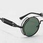 Green Round frame Sunglasses