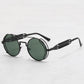 Green Round frame Sunglasses