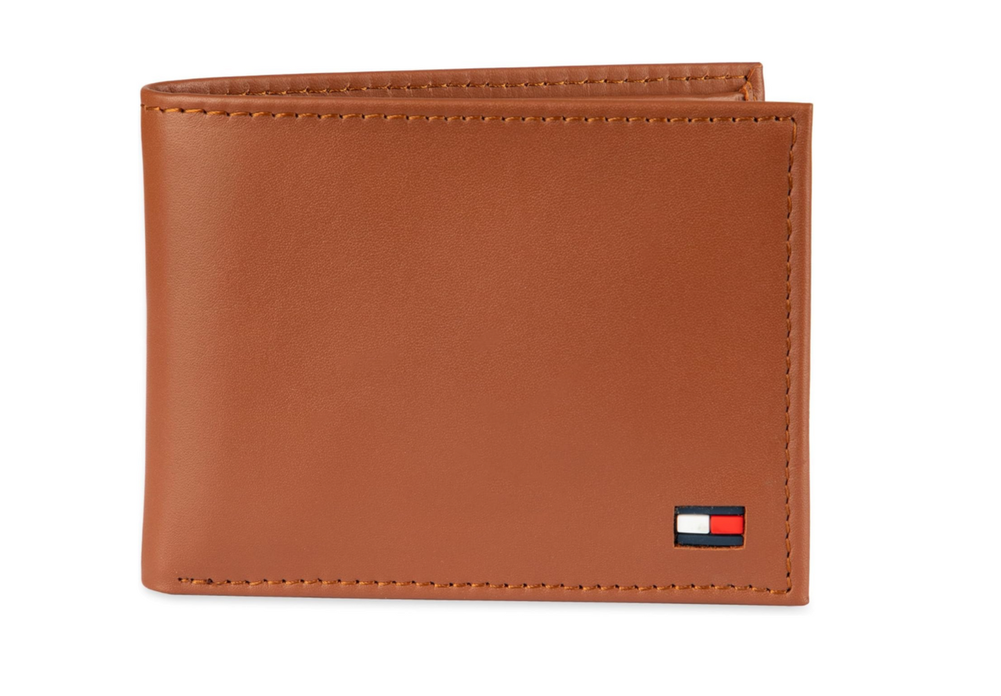 Tommy Hilfiger Classic Logo Bifold Tan Wallet