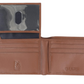 Steve Madden Cognac Slim Leather Wallet