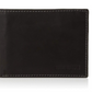 Steve Madden Black Slim Leather Wallet (Antique)