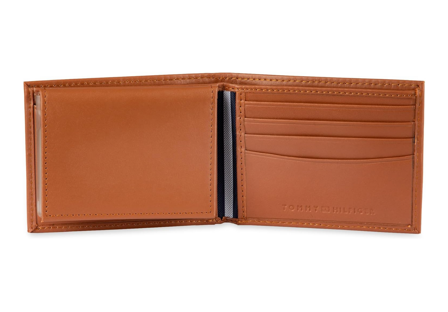 Tommy Hilfiger Classic Logo Bifold Tan Wallet