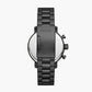 Fossil Black Stainless Steel Watch