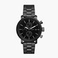 Fossil Black Stainless Steel Watch