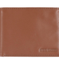 Steve Madden Cognac Slim Leather Wallet