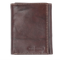 Steve Madden Brown RFID Trifold Wallet with Id Window