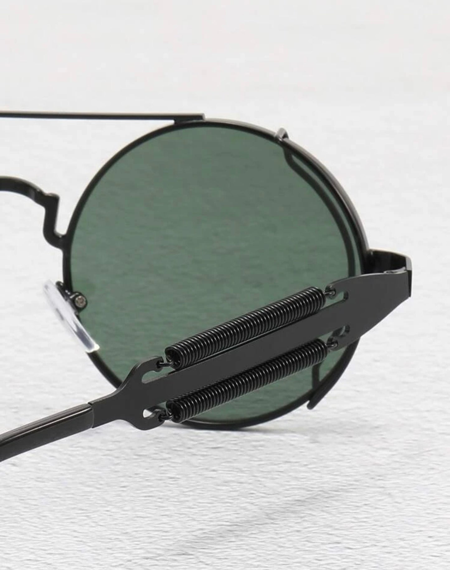 Green Round frame Sunglasses