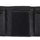 Steve Madden Black RFID Trifold Wallet with Id Window