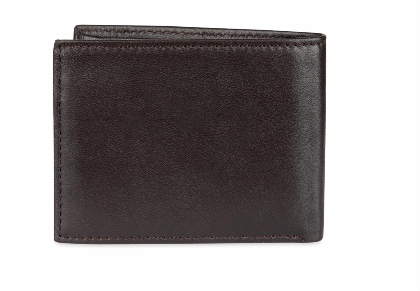 Tommy Hilfiger Slim Bifold Dark Brown Leather Wallet