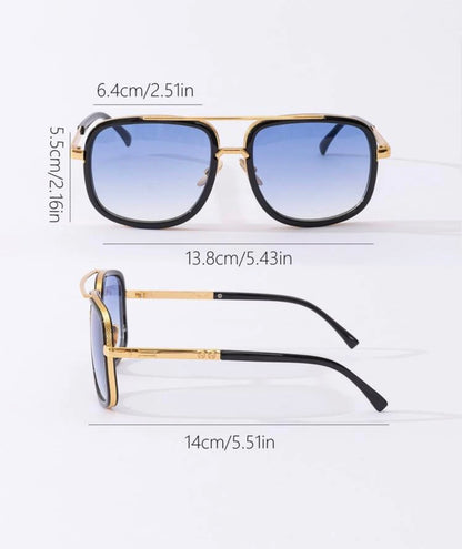 Square Colored Glasses