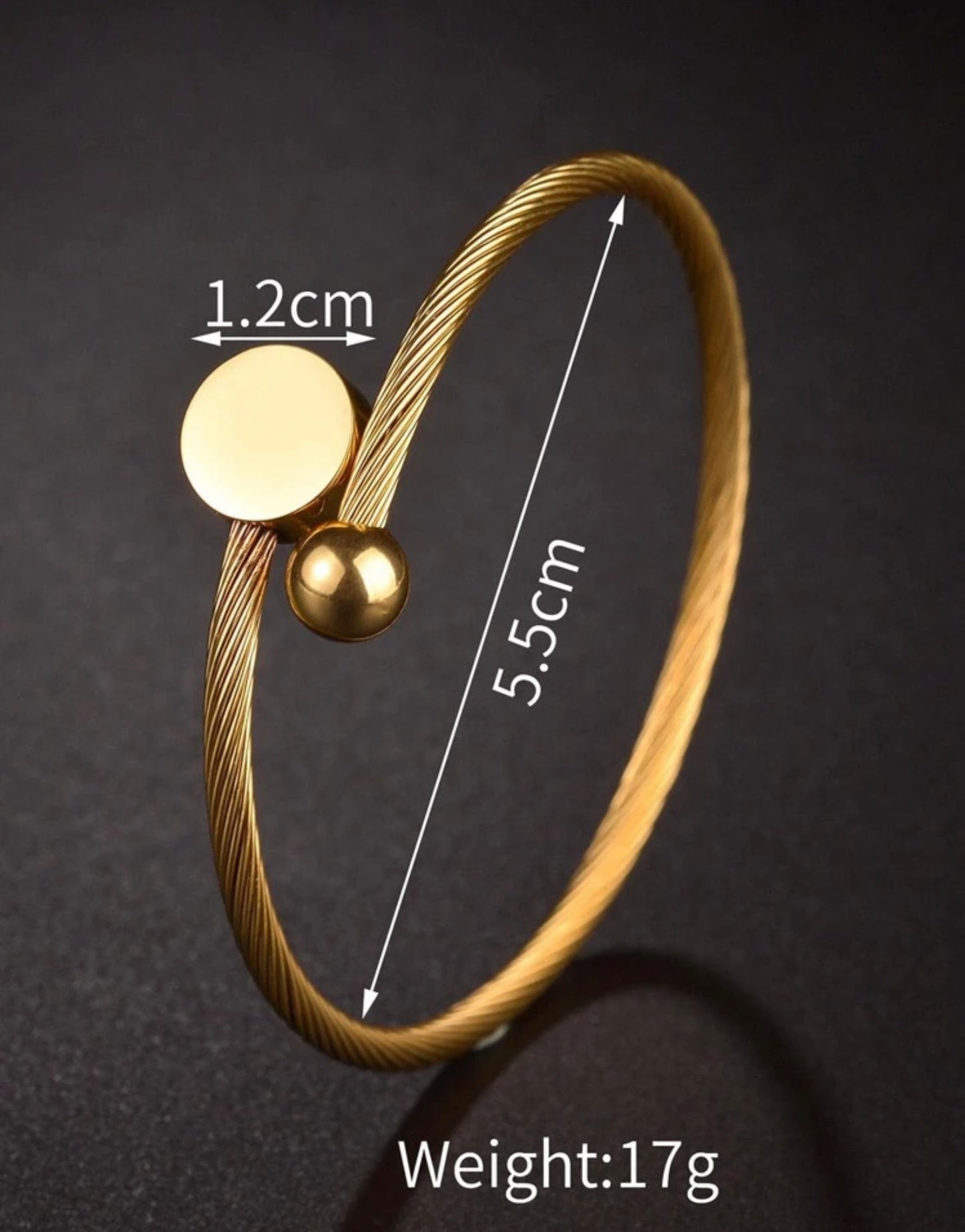 Gold Stainless Steel Band