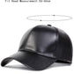 PU Leather Casual Cap