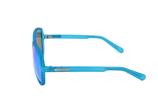 Guess Blue Aviator Sunglasses