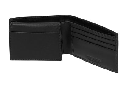 Steve Madden All Black (G) Bifold Wallet