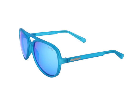 Guess Blue Aviator Sunglasses