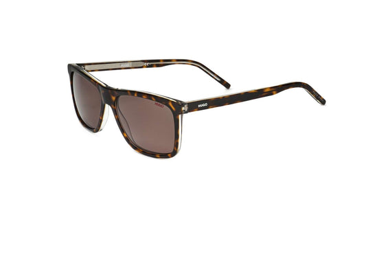 Hugo Boss Brown Rectangular Sunglasses