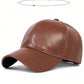 PU Leather Casual Cap