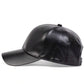 PU Leather Casual Cap