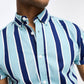 Blue Stripe Slim Shirt