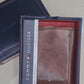 Tommy Hilfiger Brown Trifold Wallet