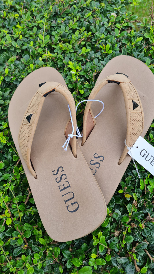 Guess Leather Slippers